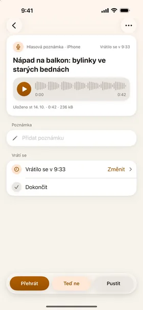 Hlasové poznámky