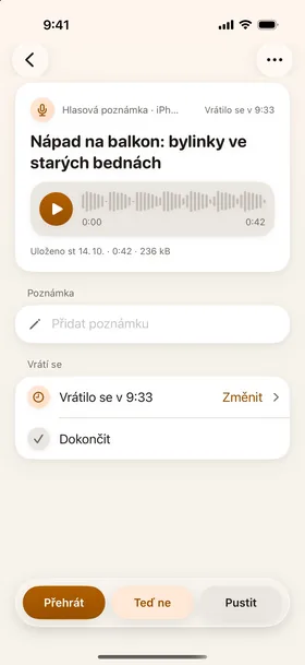 Postpone It · iPhone