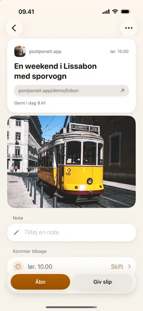 Postpone It · iPhone