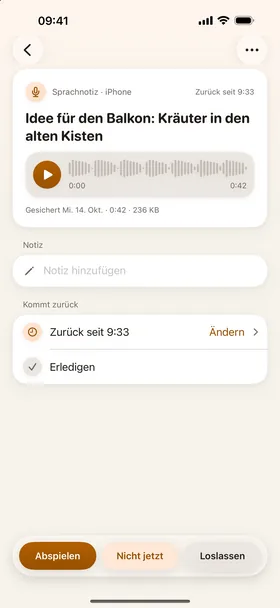 Sprachnotizen