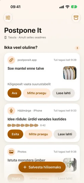 Siri, häälmärkmine, hommikune teavitus.