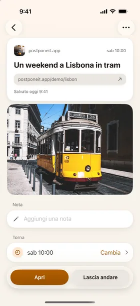 Postpone It · iPhone
