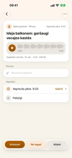 Balss piezīmes