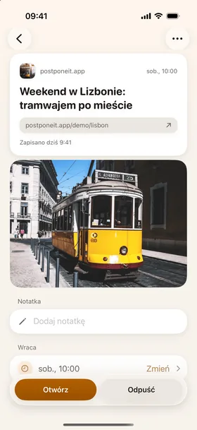 Postpone It · iPhone