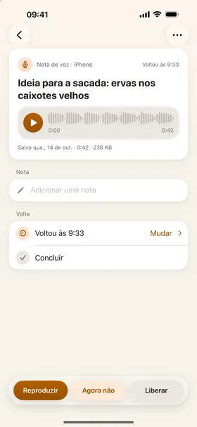 Notas de voz