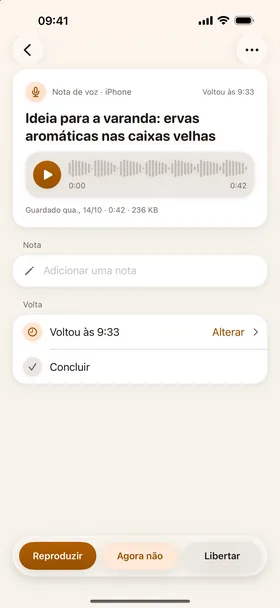 Notas de voz